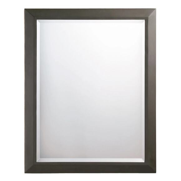 Kichler Other - 🪞 NEW Olde Kichler Bronze 24×30″ Steel Framed Bathroom Mirror Modern Minimalist